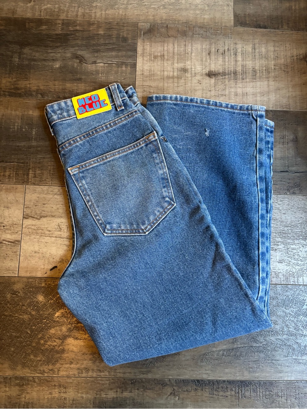 Women's Relaxed Fit Denim Jeans baggy in Classic Blue